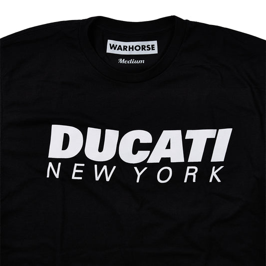 Ducati New York Logo Tee - Black