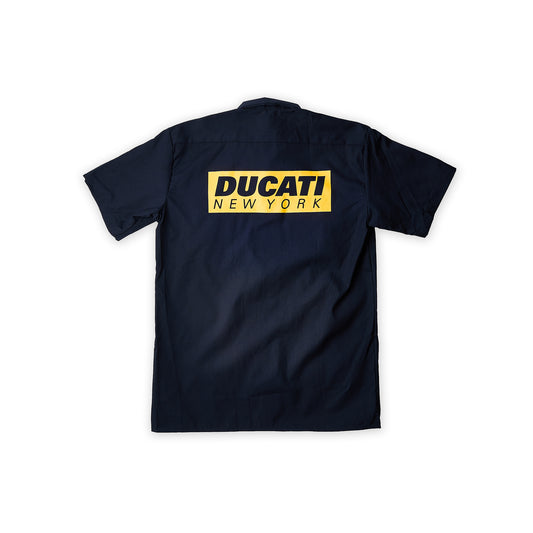 Ducati New York Dickie’s Mechanic Shirt - Navy