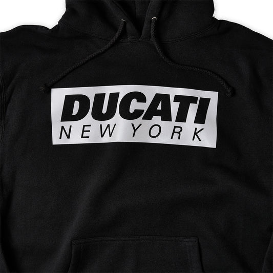 Ducati New York 3M Hoodie - Black