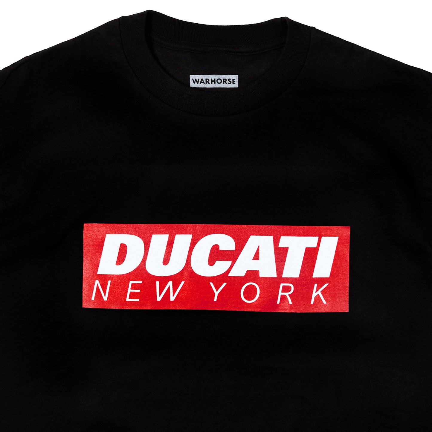 Ducati New York x Vanson Leathers x Bespoke Bike Life Tee - Black