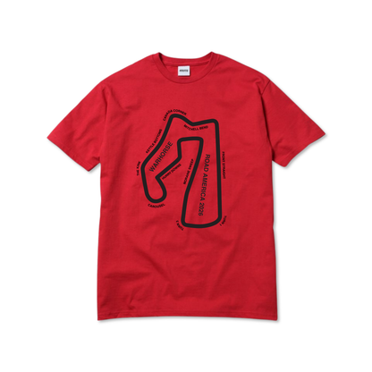 Warhorse HSBK Ducati Flo4Law Road America Limited Edition Tee - Ducati Red