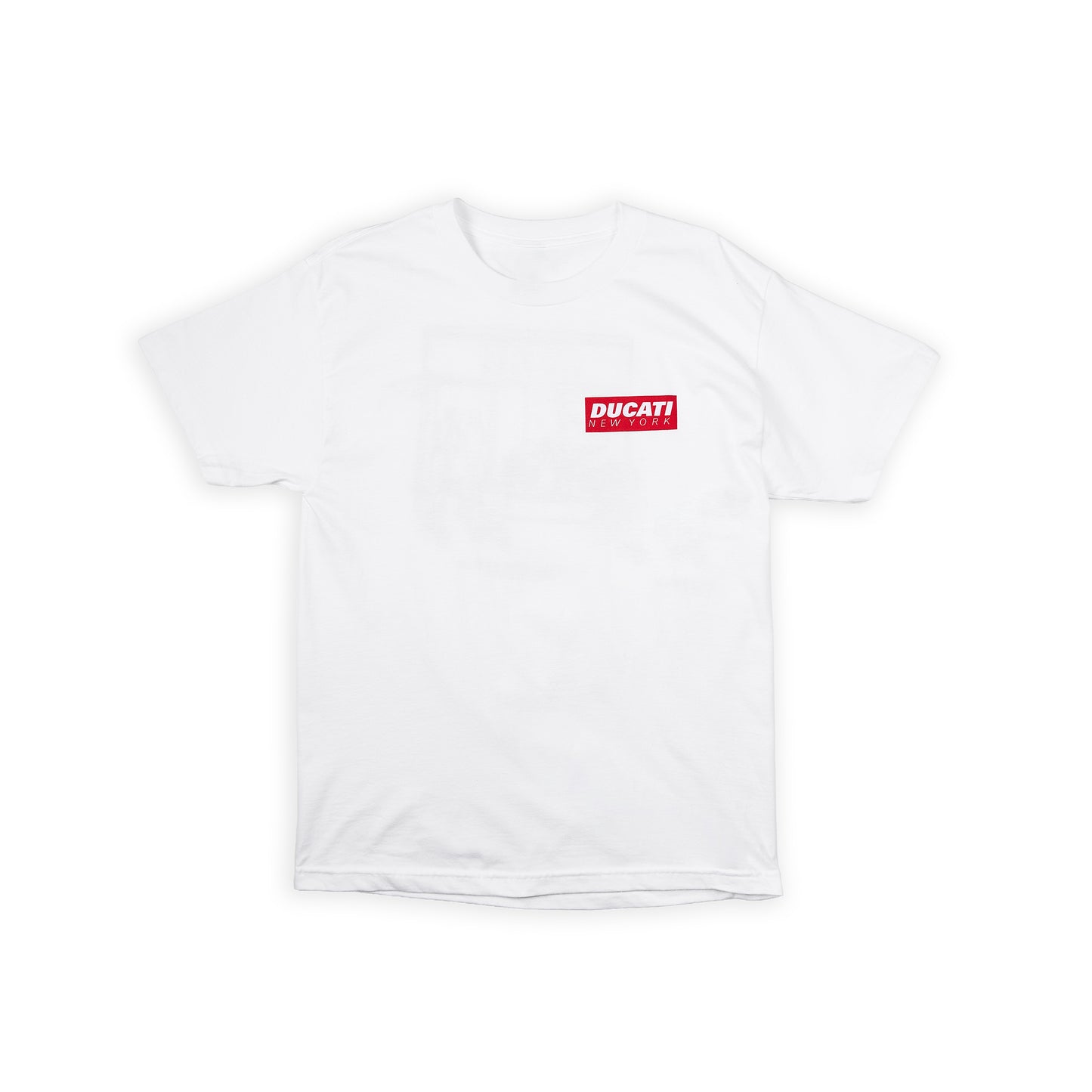 Ducati New York Sixth Ave Tee - White