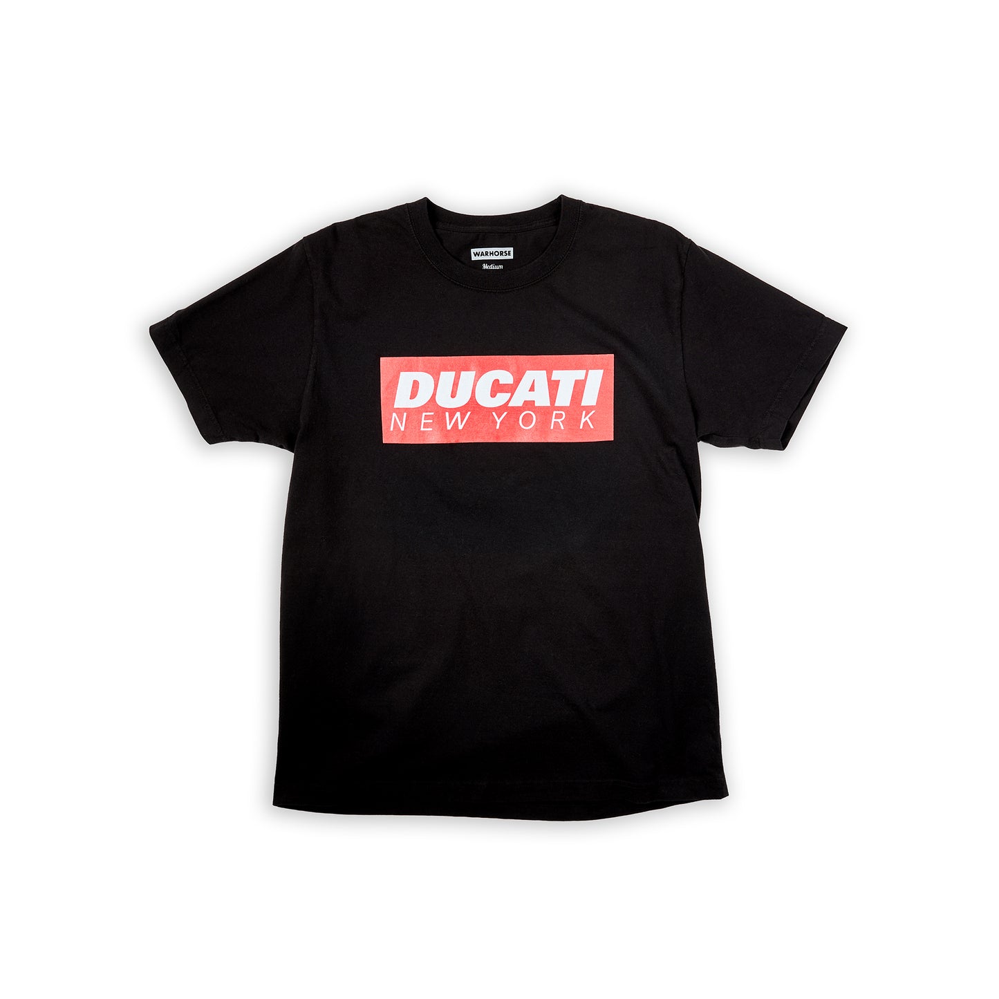 Ducati New York Box Logo Tee - Black