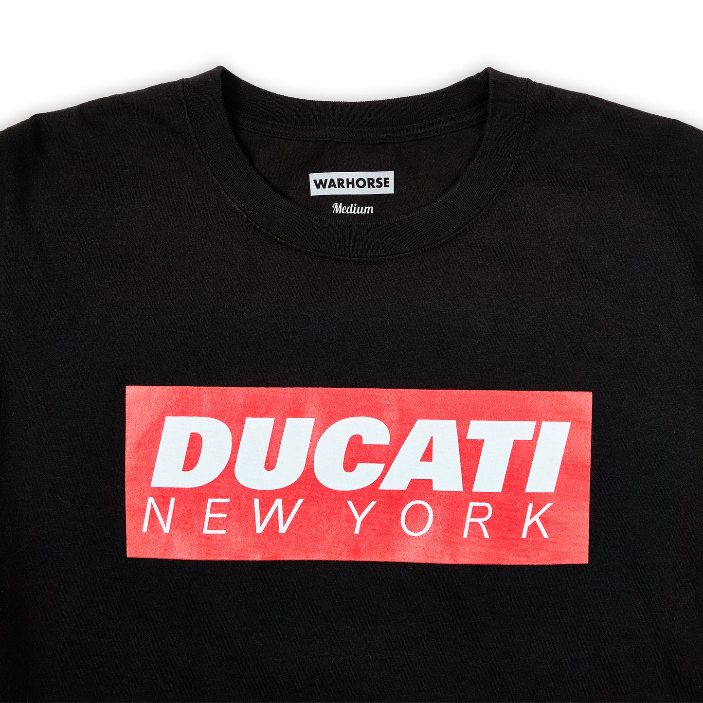 Ducati New York Box Logo Tee - Black