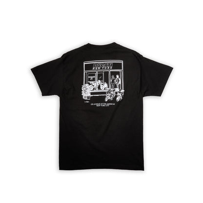 Ducati New York Sixth Ave Tee - Black