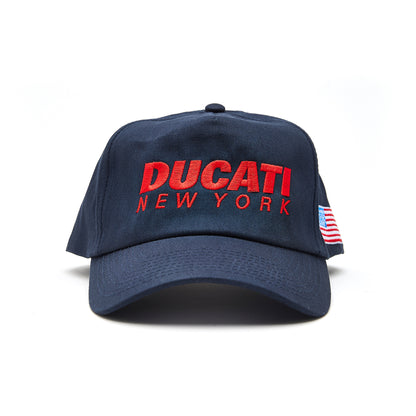 Ducati New York American Flag Hat - Navy