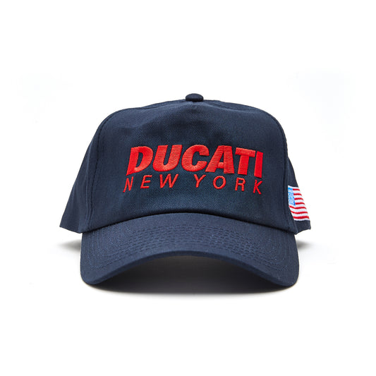 Ducati New York American Flag Hat - Navy