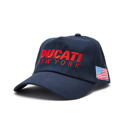 Ducati New York American Flag Hat - Navy