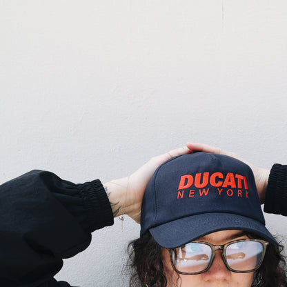 Ducati New York American Flag Hat - Navy