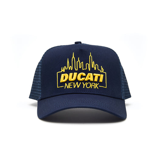 Ducati New York Skyline Hat - Navy