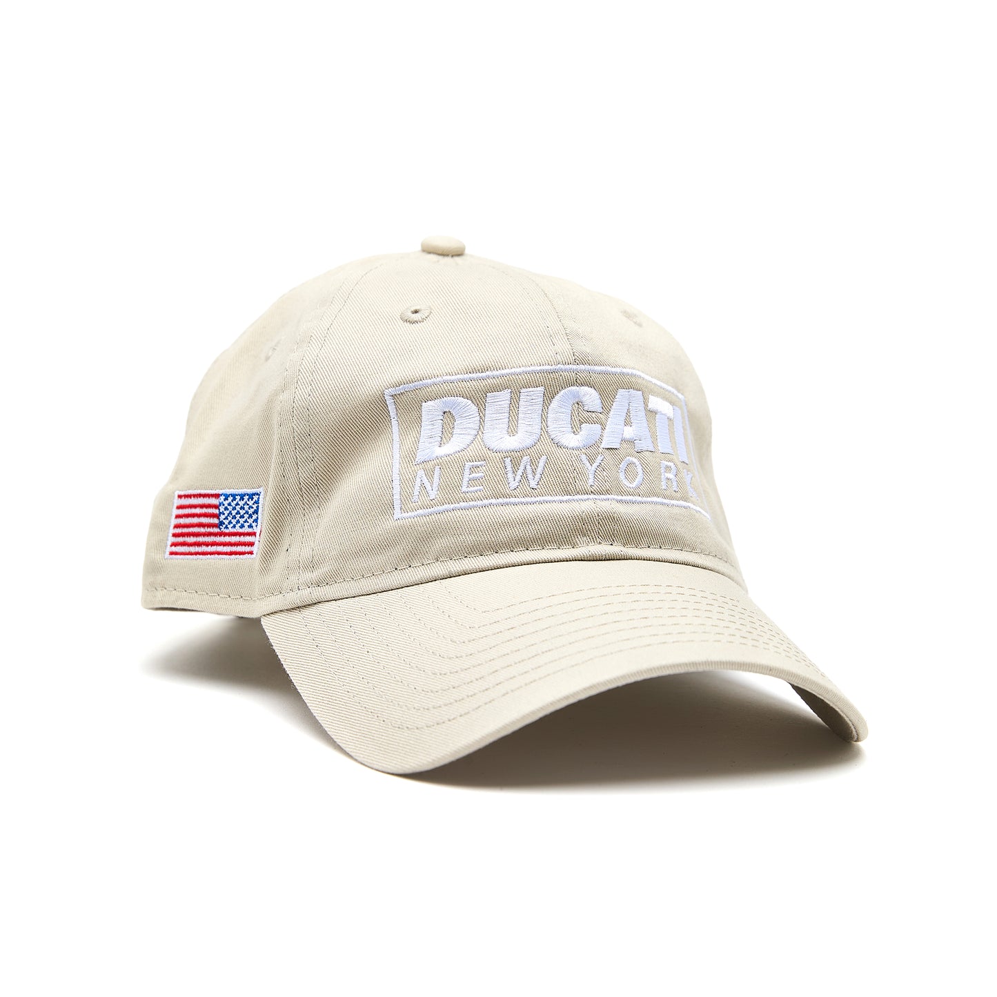 Ducati New York Dad Hat - Stone