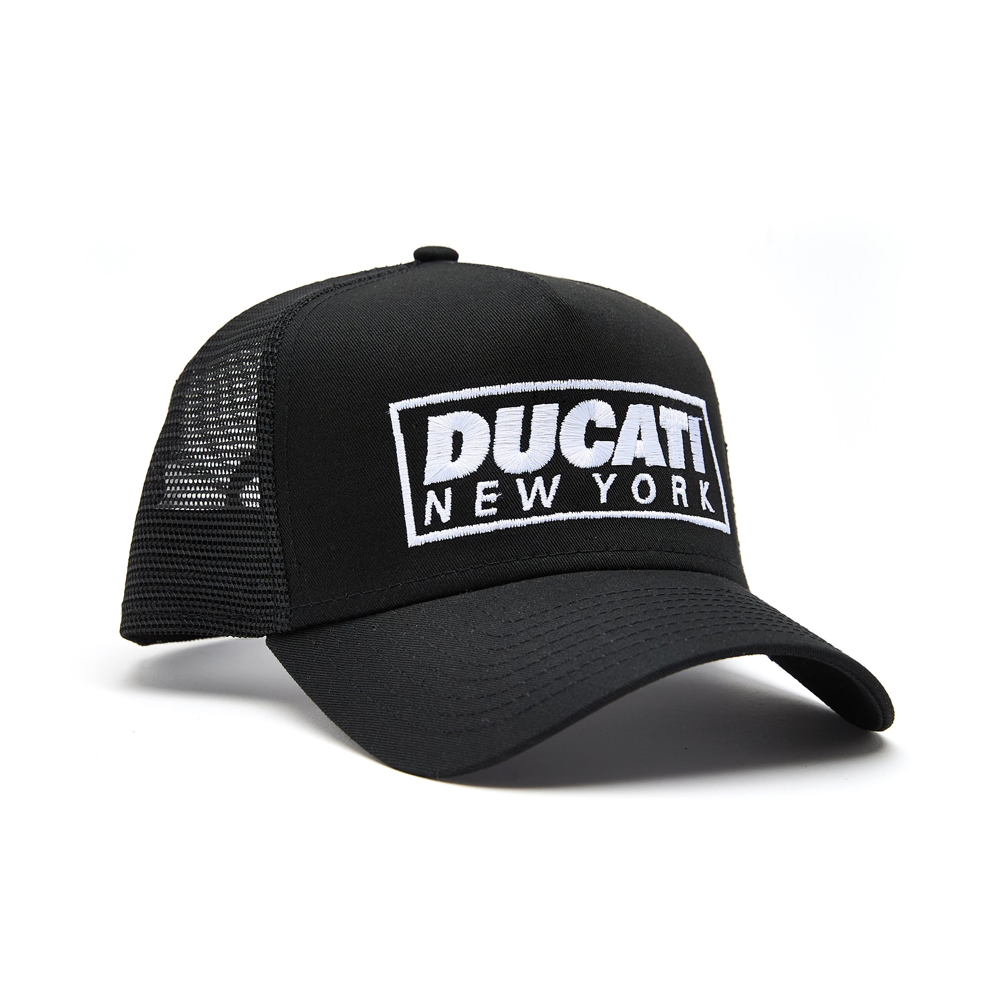 Gorra Ducati New York con logo en caja - Negra