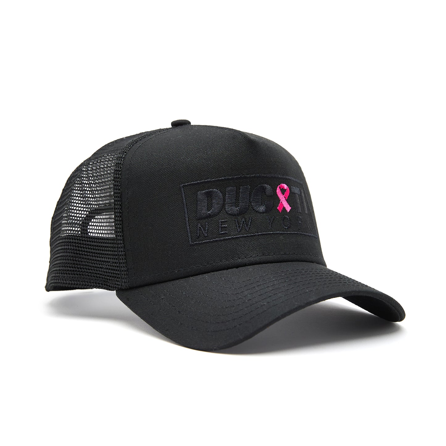 Ducati New York Breast Cancer Awareness Meshback Hat - Black