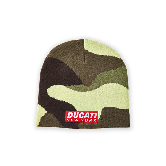 Ducati New York Box Logo Beanie - Camo