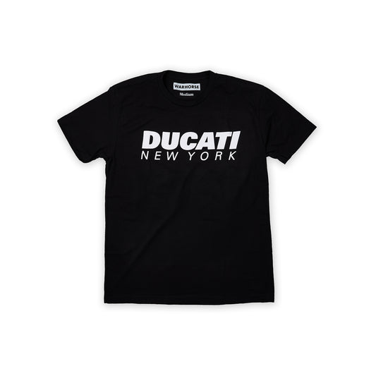 Ducati New York Logo Tee - Black
