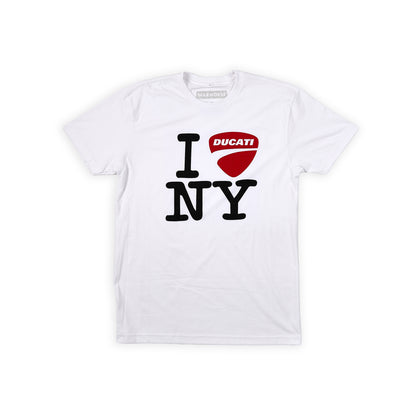 Ducati New York 'I Love NY' Tee - White