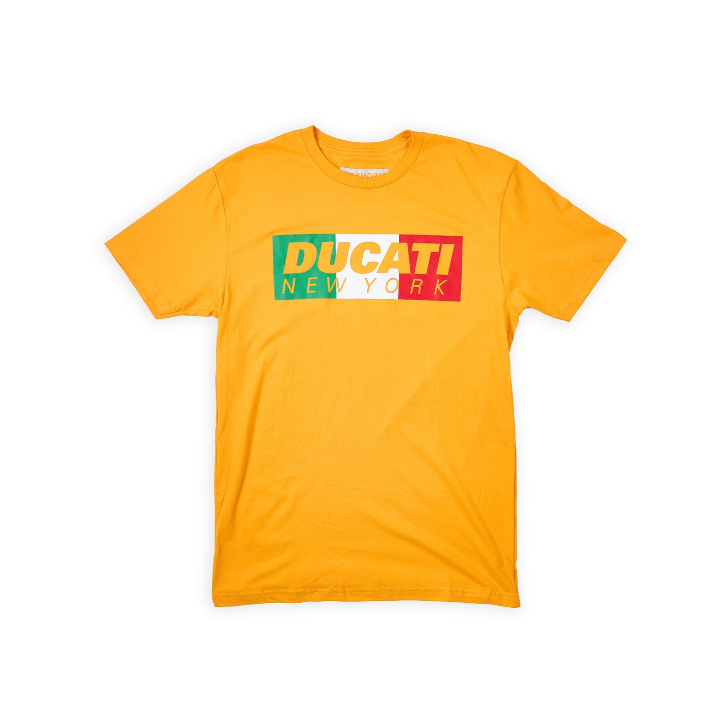 Ducati New York Heritage Logo Tee - Yellow