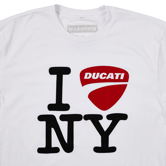Ducati New York 'I Love NY' Tee - White
