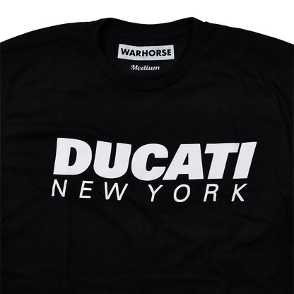 Ducati New York Logo Tee - Black