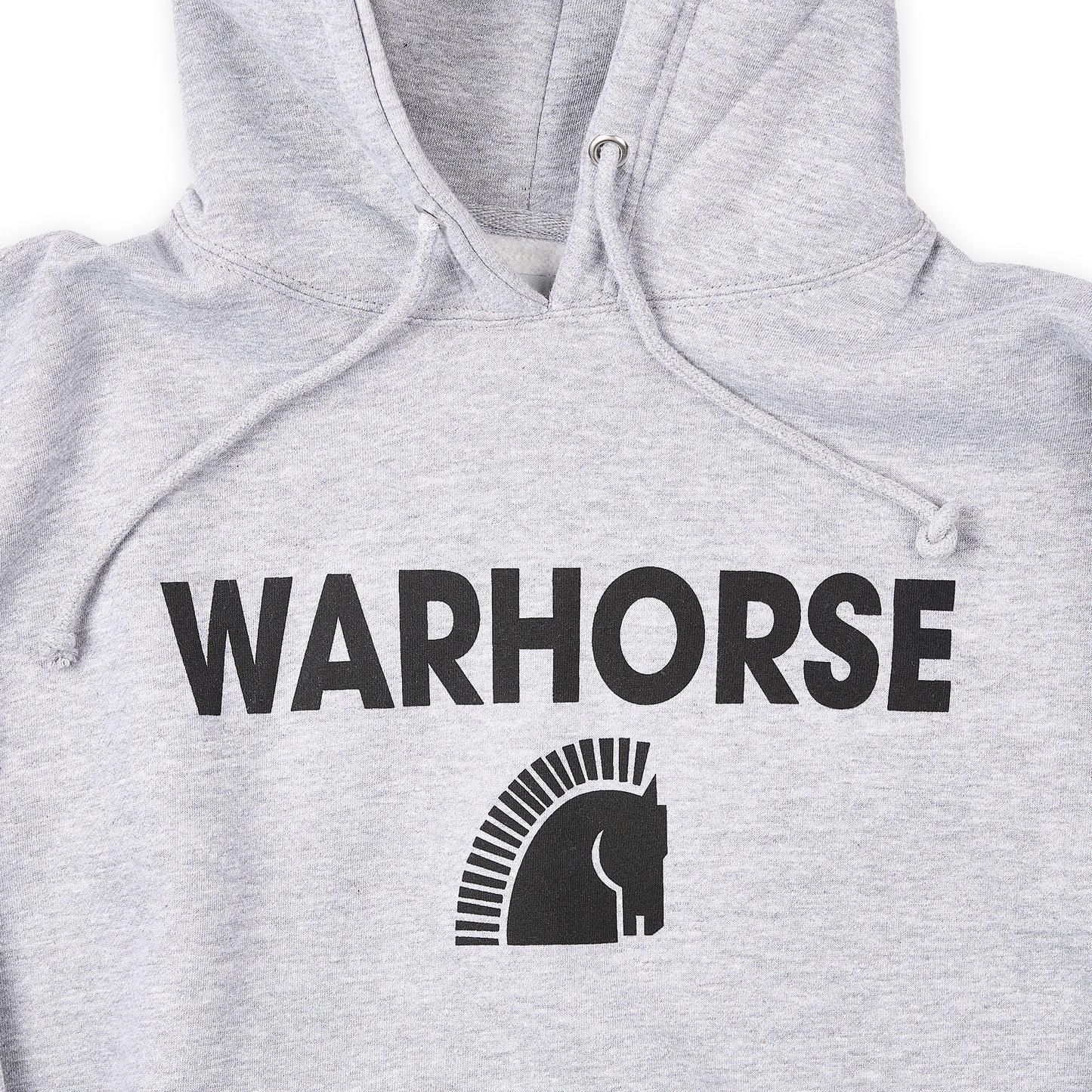 Horsehead Logo Hoodie - Heather Gray