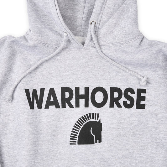 Horsehead Logo Hoodie - Heather Gray