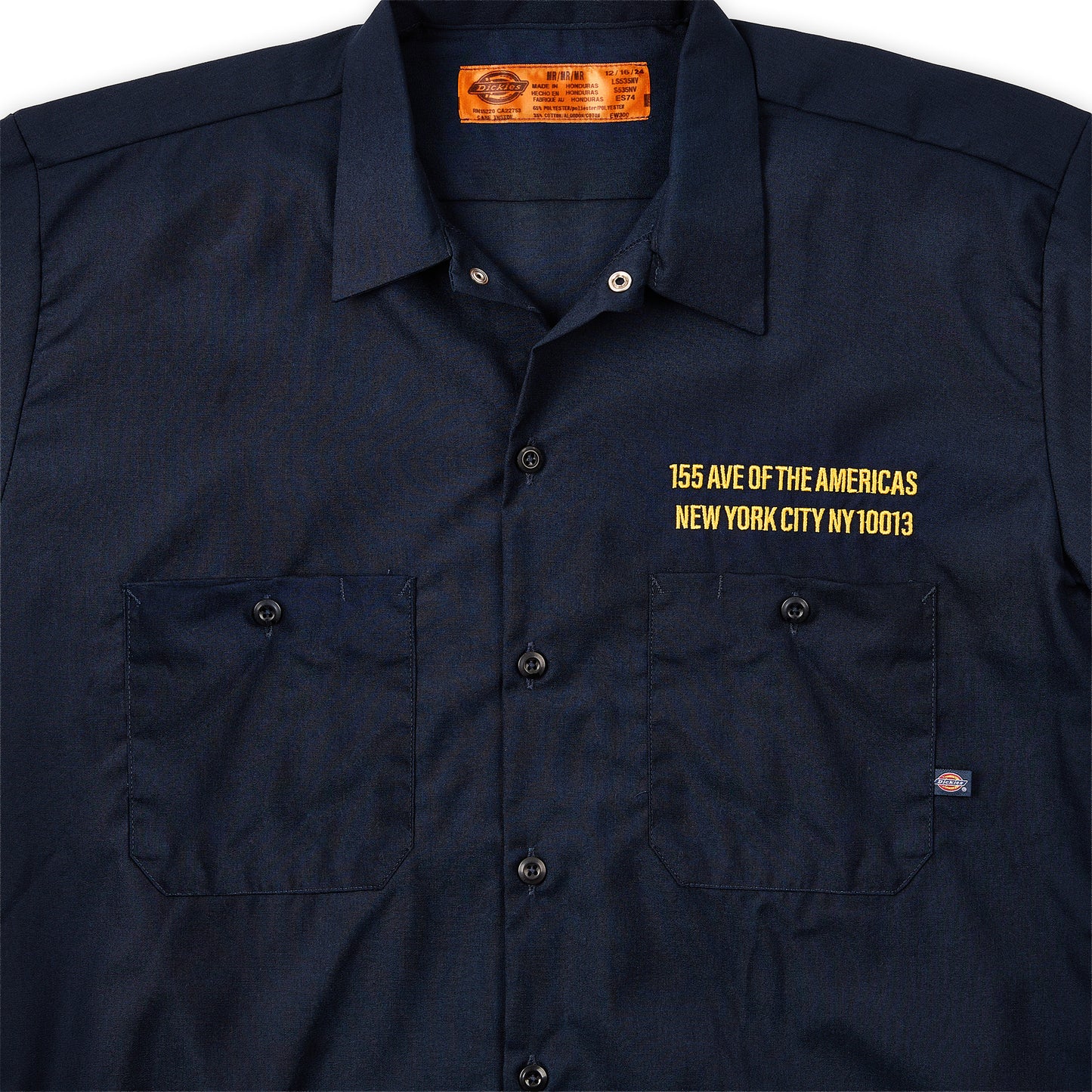 Ducati New York Dickie’s Mechanic Shirt - Navy