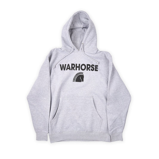 Horsehead Logo Hoodie - Heather Gray