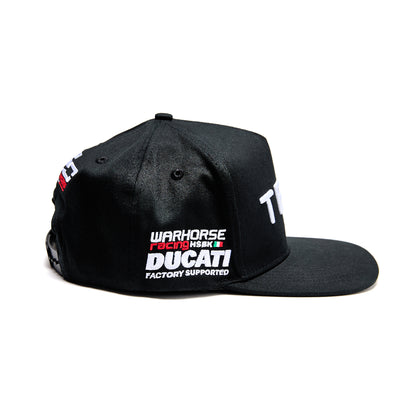 Warhorse HSBK Ducati Flo4Law Team Hat - Black