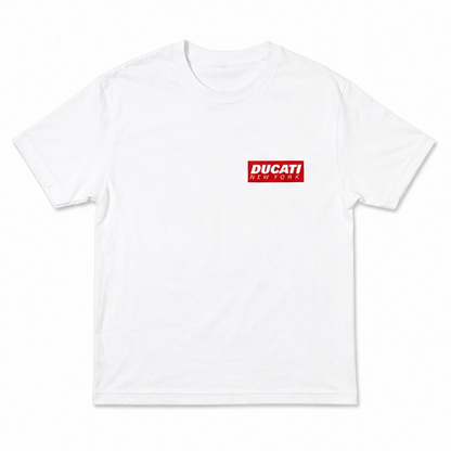 Ducati New York Sixth Ave Tee - White