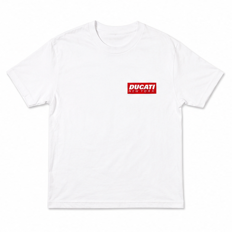 Ducati New York Sixth Ave Tee - White