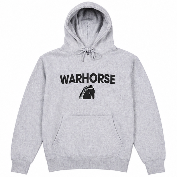 Horsehead Hoodie - Heather Gray