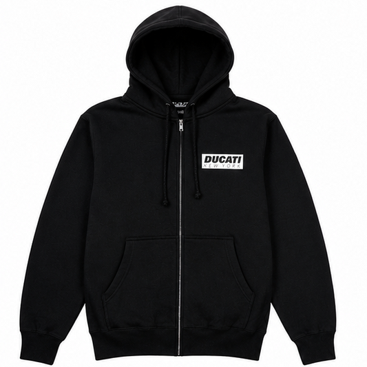 Ducati New York Full-Zip Hoodie - Black