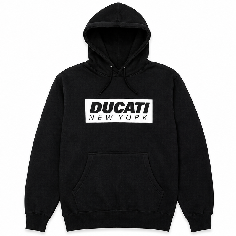 Ducati New York 3M Hoodie - Black