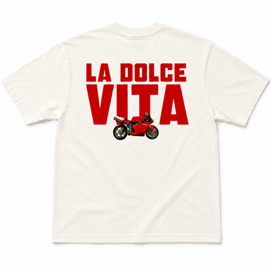 Camiseta La Dolce Vita - Blanco