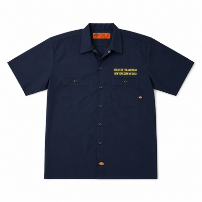 Camisa de mecánico Dickie's Ducati New York - Azul marino