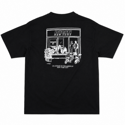 Camiseta Ducati New York Sixth Ave - Negra